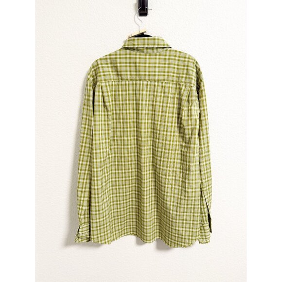 CC Filson Co Angler Fishing Shirt Button Up Vented Roll Tab Sleeve Plaid XL - Picture 2 of 5